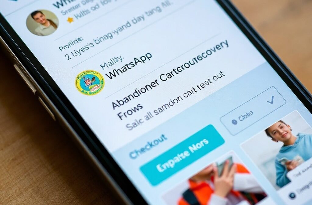 Sequência de follow-up WhatsApp carrinho abandonado: timing exato